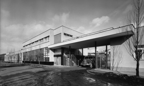 C368 Busgarage und Verwaltungsgebäude der Städtischen Verkehrsbetriebe