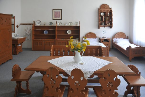 Současná připomínka původního vybavení penzionátu Vesna. Foto: Michaela Dvořáková